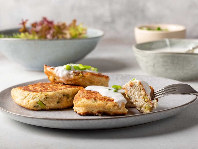 cotolette di ricotta e zucchine