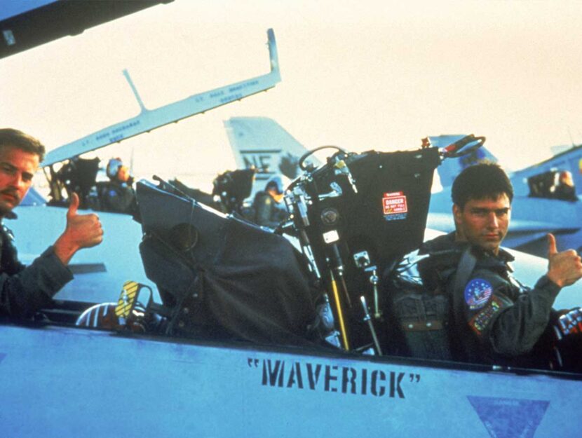 Top Gun, una scena del film