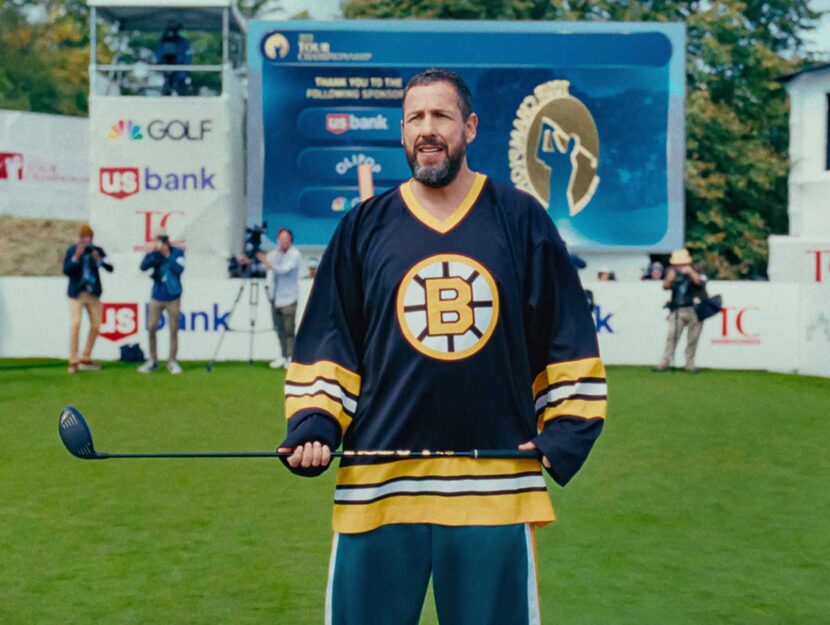 Adam Sandler in una scena del film Un tipo imprevedibile 2