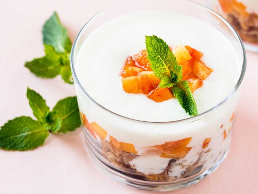 Tiramisu alle pesche