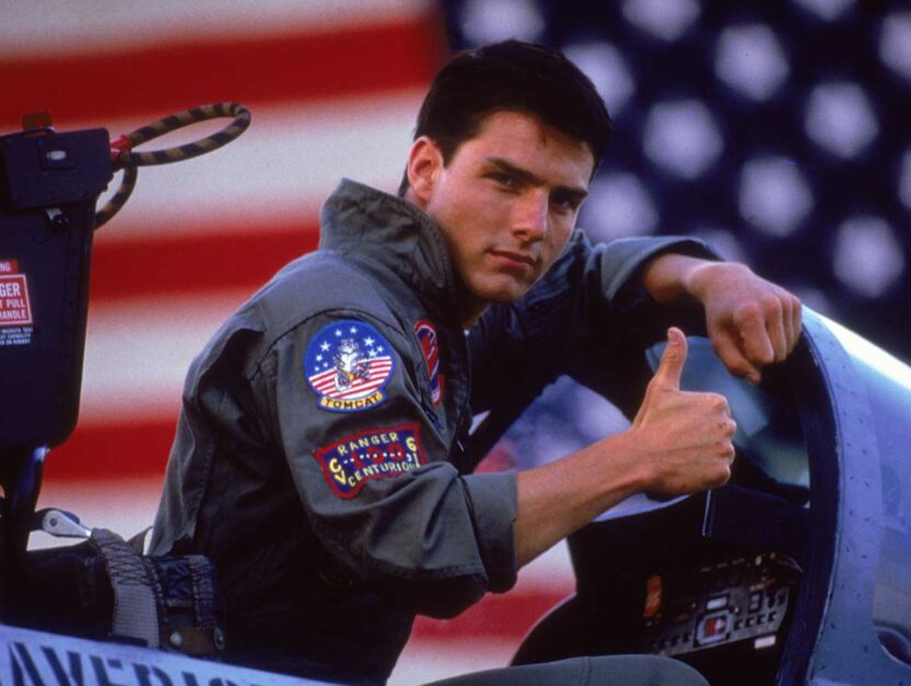 Tom Cruise in Top Gun
