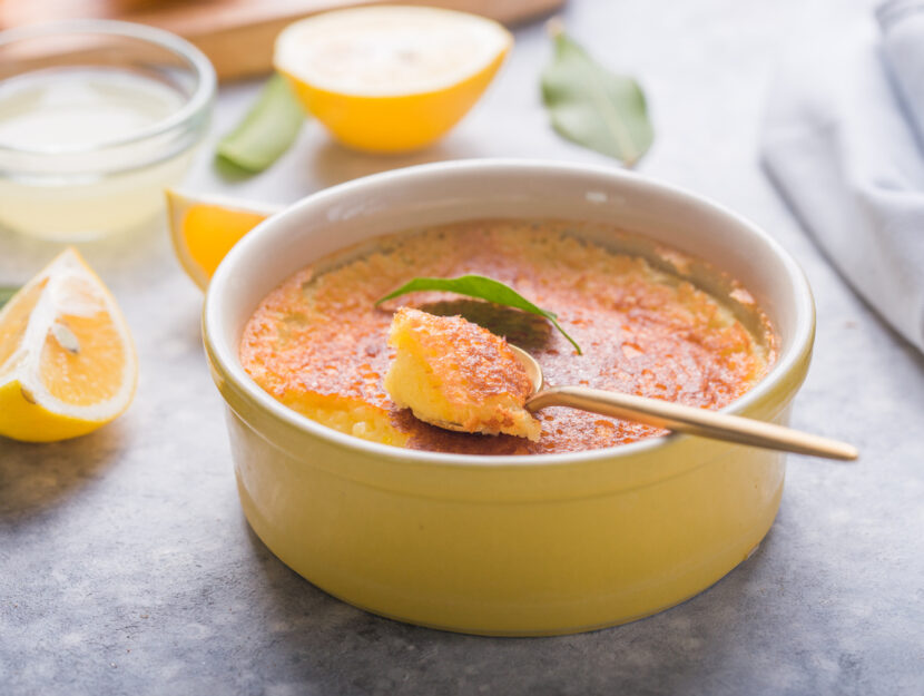 Lemon Posset Brûlée