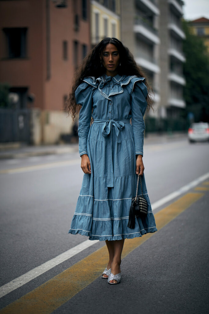 migliori vestiti di jeans tendenza denim moda estate 2025 idee look