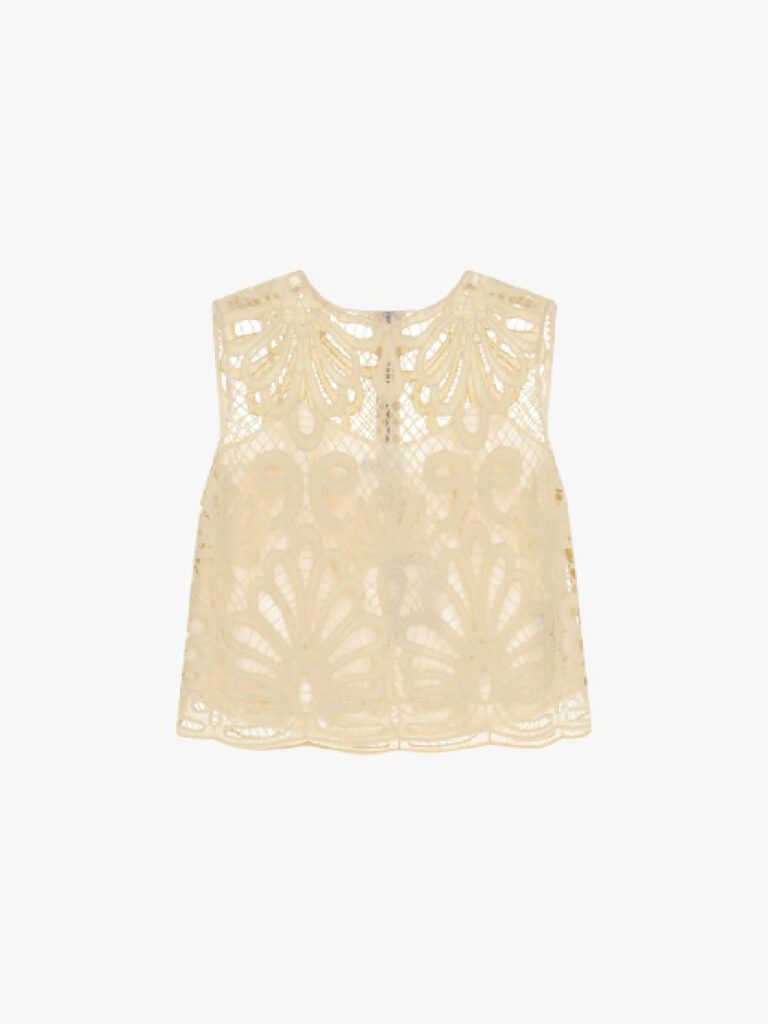 top lingerie pizzo ispirato al look di daisy edgar jones