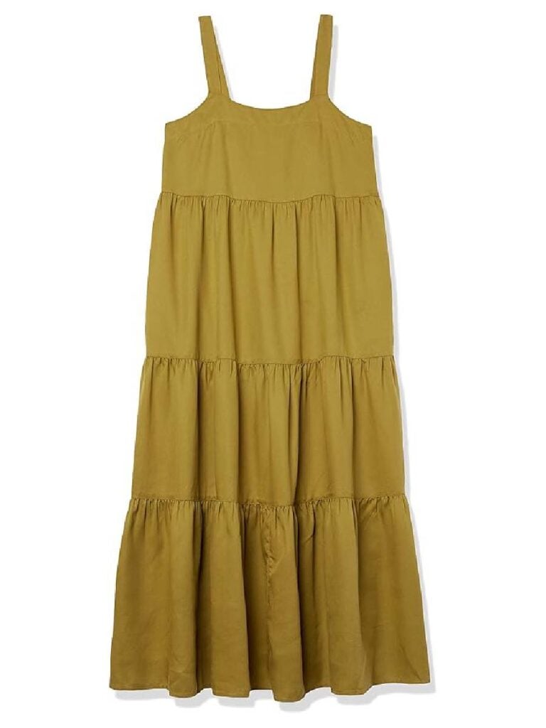 abito lungo balze vestiti da acquistare su Amazon