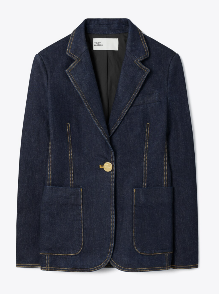 migliori blazer di jeans tendenza denim moda estate 2025