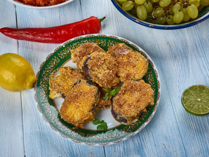 Cordon bleu di melanzane al forno