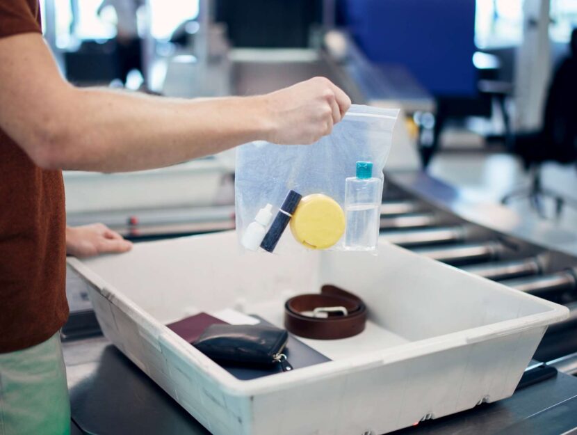 liquidi in aeroporto