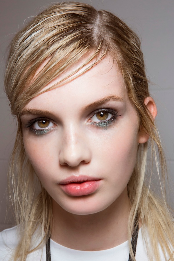 trucco con brillantini