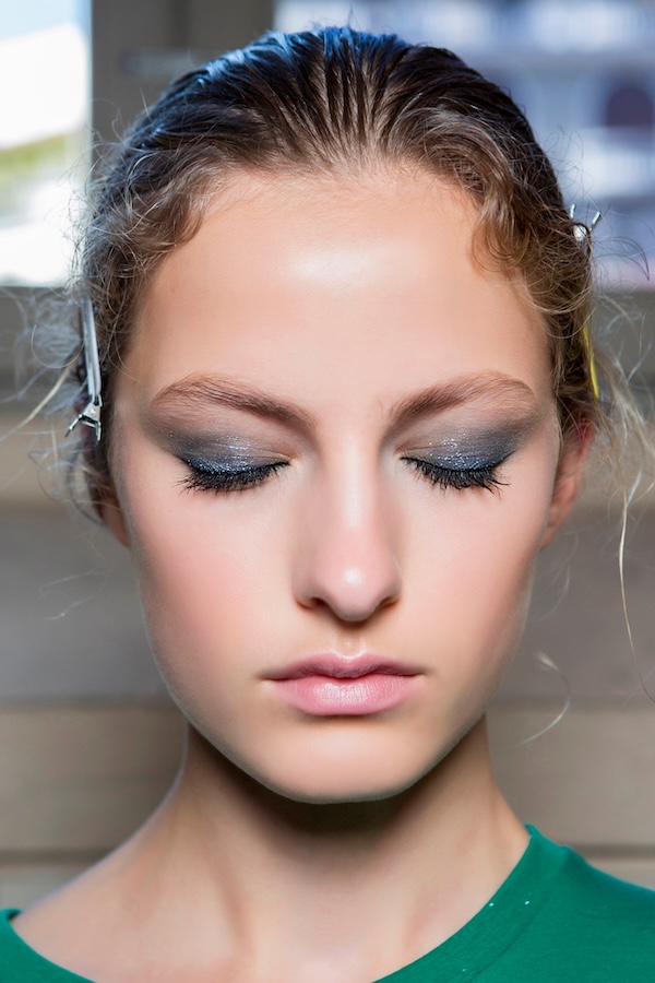 trucco con brillantini