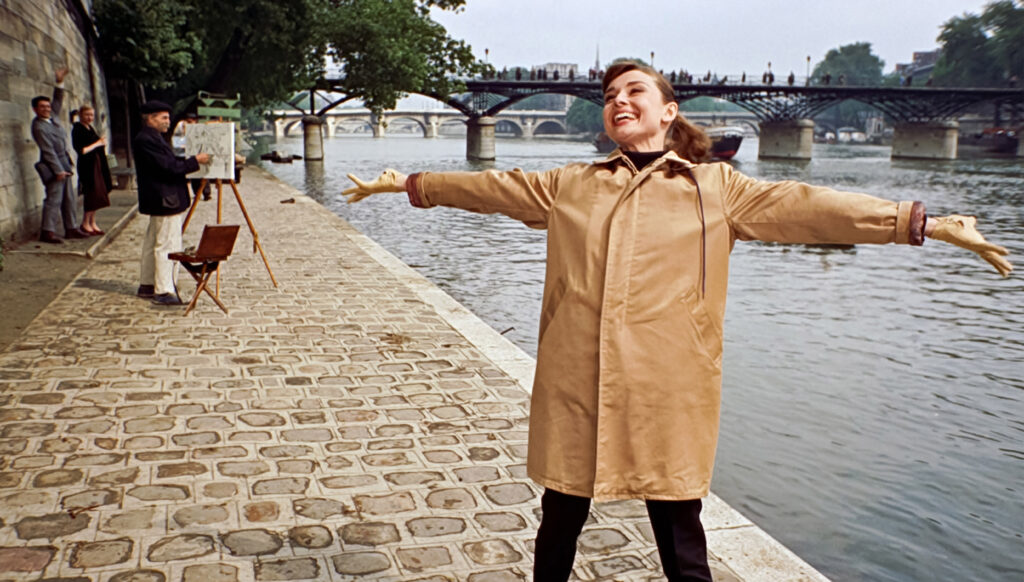 Audrey Hepburn nel film Funny Face