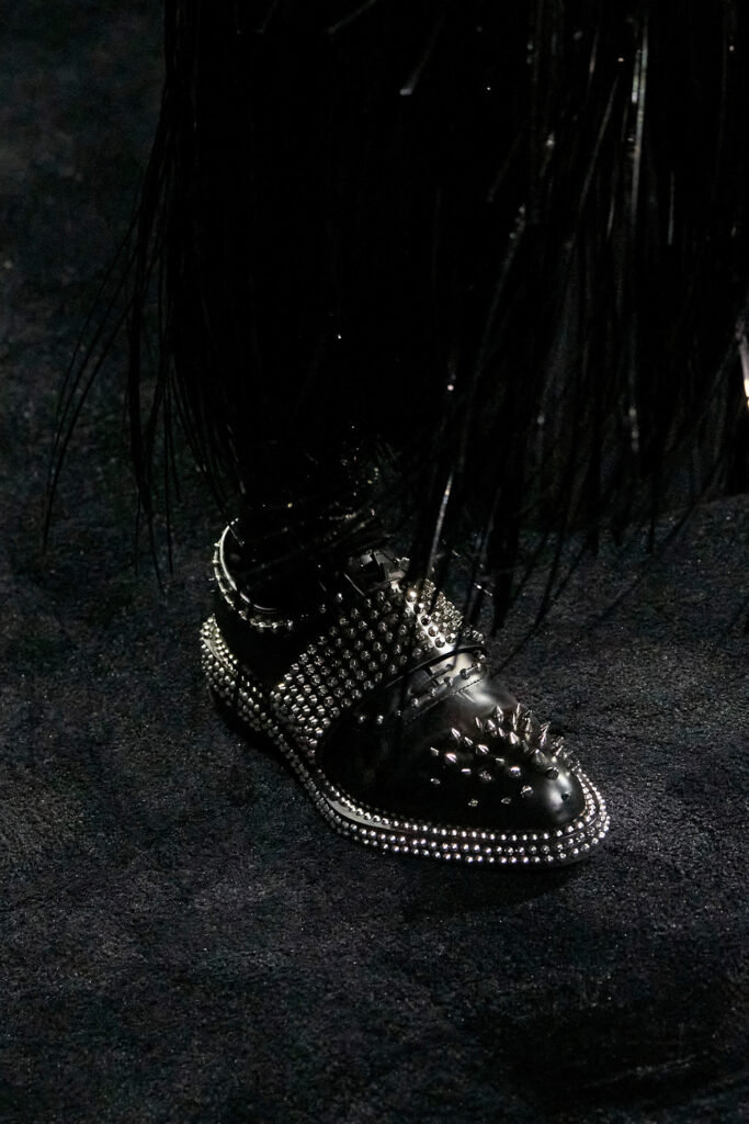 tendenze scarpe moda autunno inverno 2025 2026 scarpe borchiate