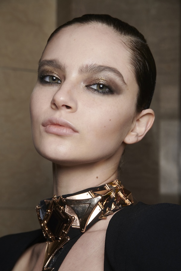 trucco con brillantini