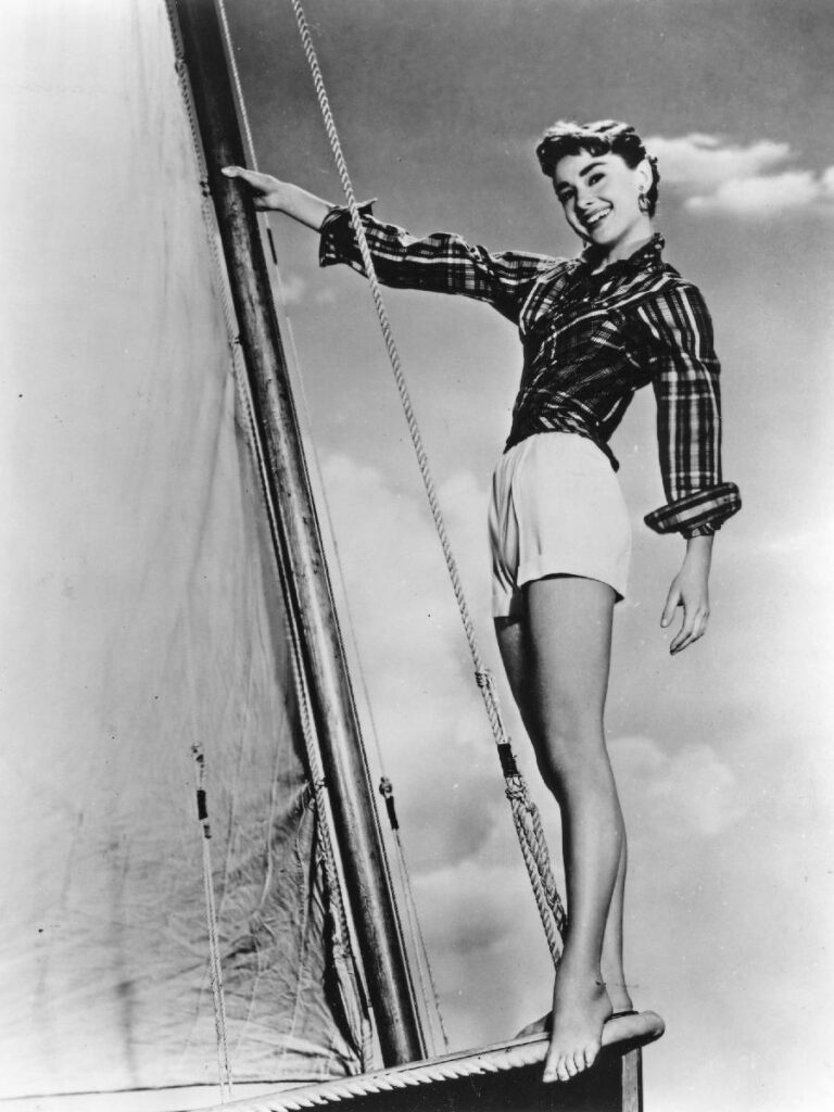 Audrey Hepburn in una foto degli anni Sessanta