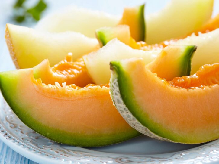 Torta mousse al melone