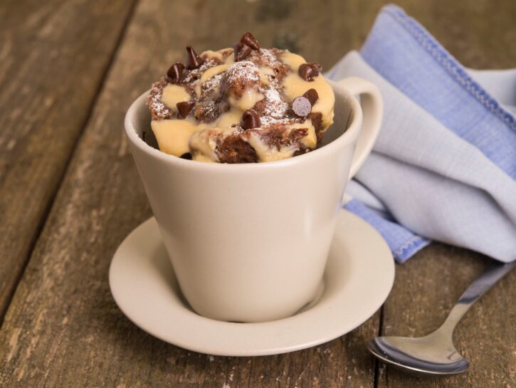 Mug cake al cacao