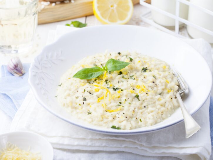 Risotto al limoncello
