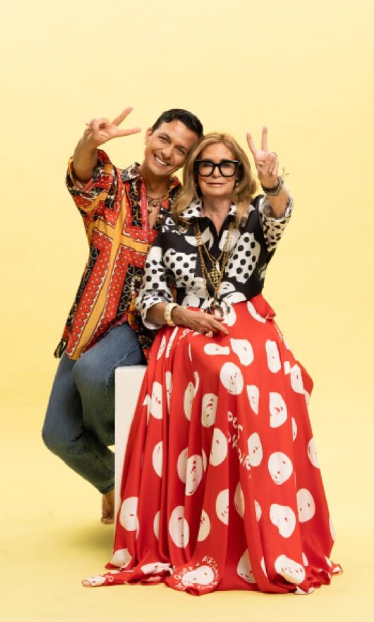 Pois, fragole e amore: l'estate pop di Alessandro Enriquez con Rossella Jardini