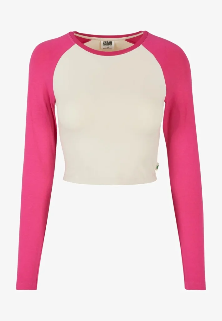 maglia da baseball tendenza maniche raglan moda autunno 2025