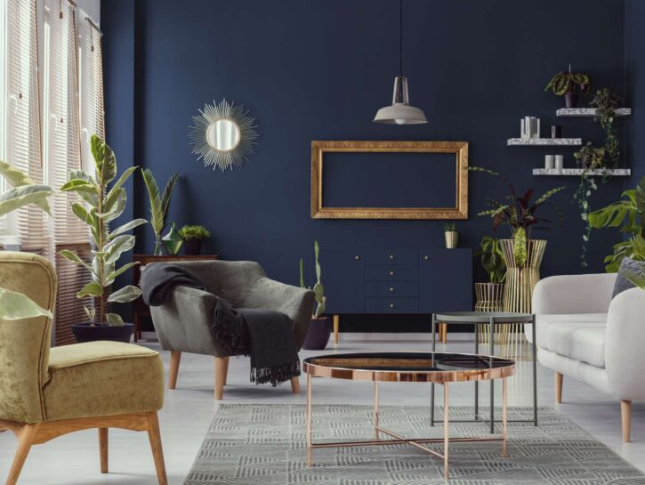 Come abbinare il blu in casa