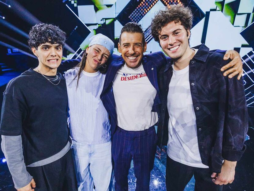 X Factor, la squadra di Francesco Gabbani