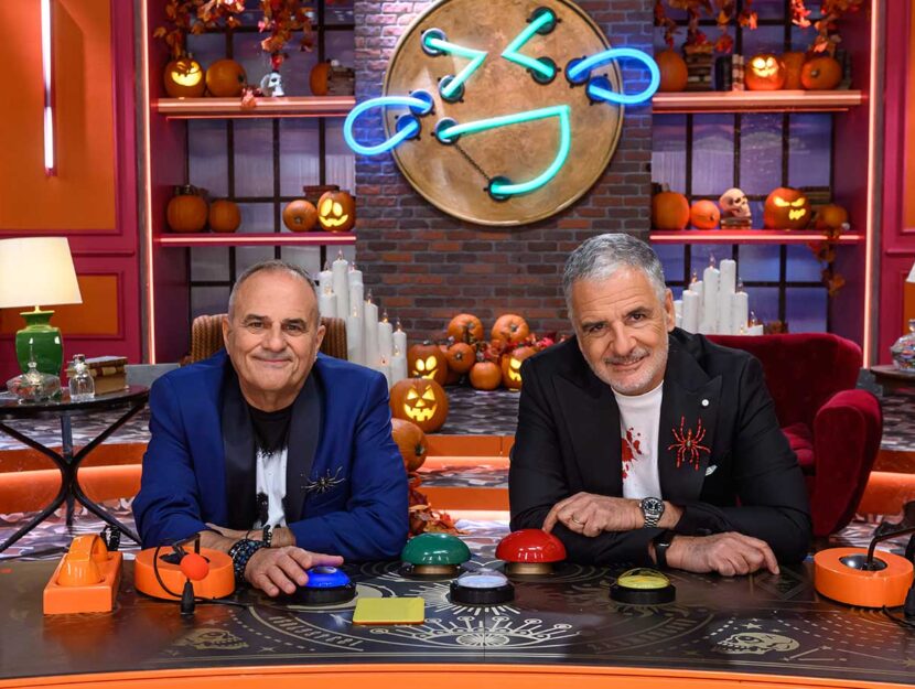 I conduttori dello speciale Halloween di LOL: Chi ride è fuori