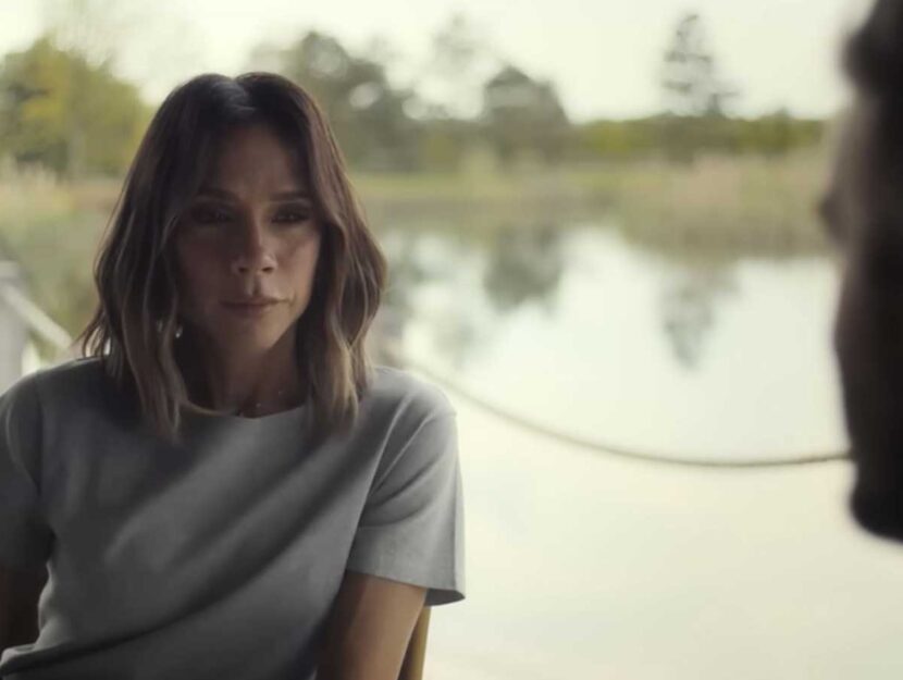 Una scena tratta dal documentario Victoria Beckham