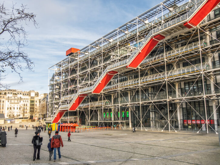 Tutti al Beaubourg: la grande festa prima della ristrutturazione