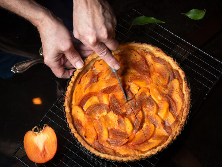 Crostata di cachi