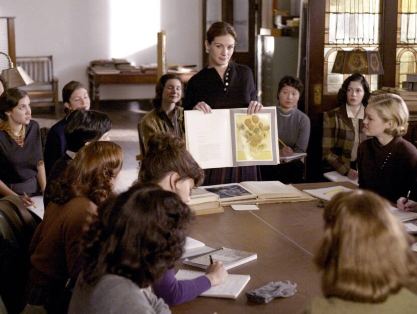 professori sullo schermo mona lisa smile