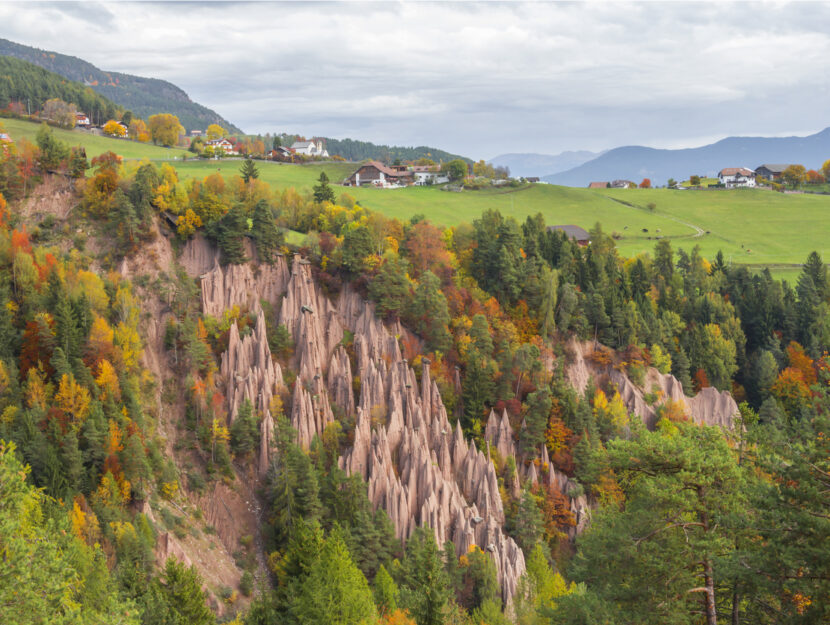 Piramidi di Terra, formazioni geologiche sull'Altopiani del Renon.