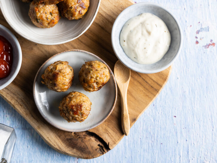Polpette di melanzane e noci