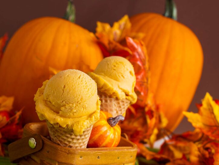Gelato alla zucca speziata, dolcezza in armonia con i primi freddi