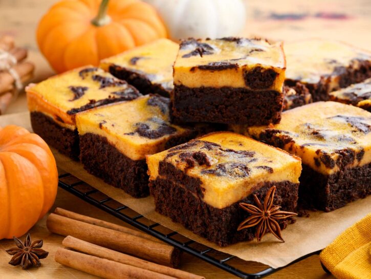 Brownies alla zucca: la ricetta statunitense