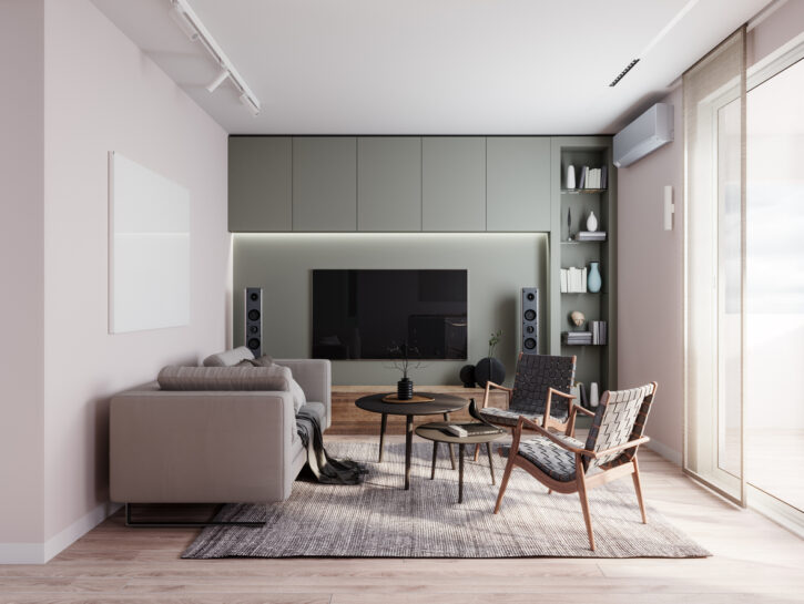 Come installare la tv in una camera piccola: tre idee
