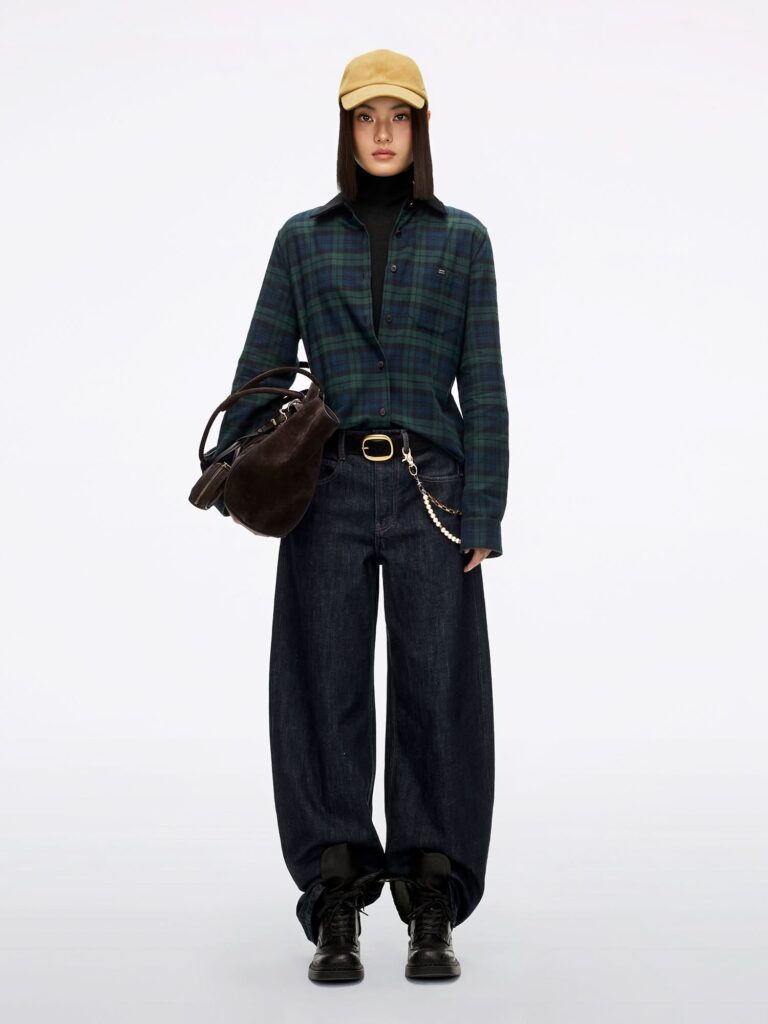 come abbinare la camicia a quadri tendenza moda autunno inverno 2025 2026