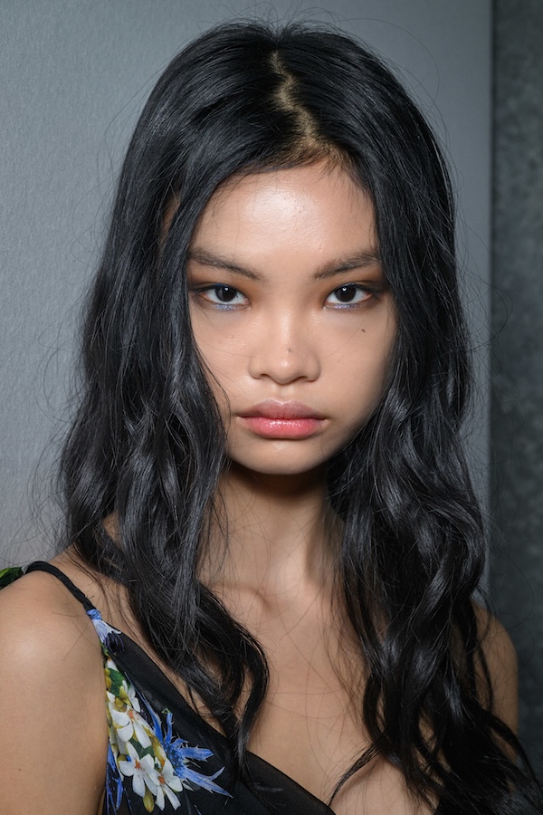 capelli lunghi effetto piatto