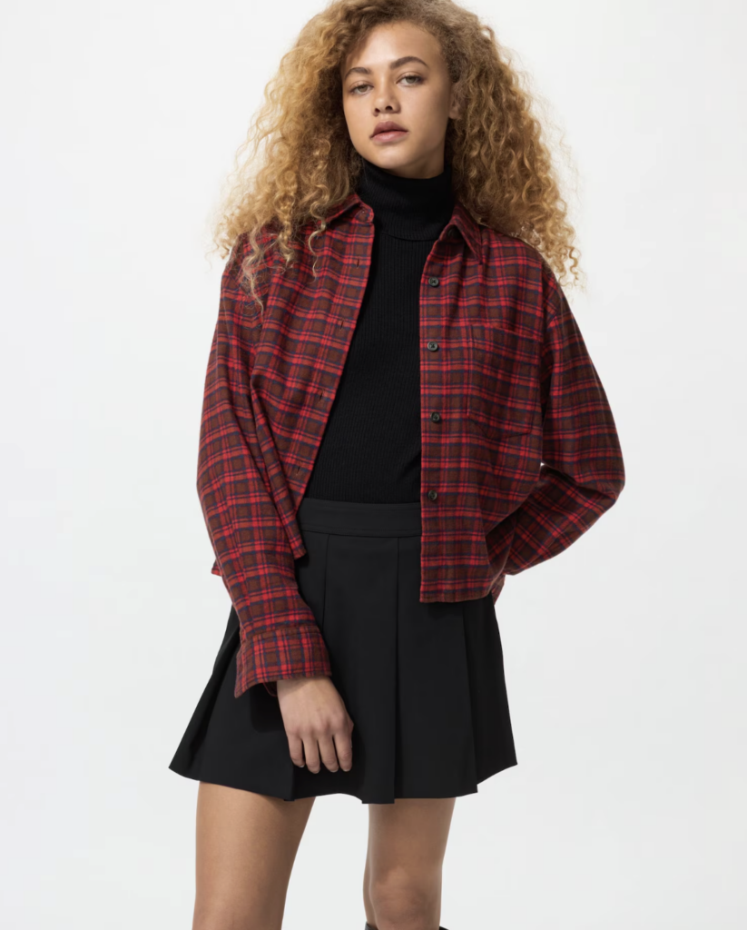 come abbinare la camicia a quadri tendenza moda autunno inverno 2025 2026