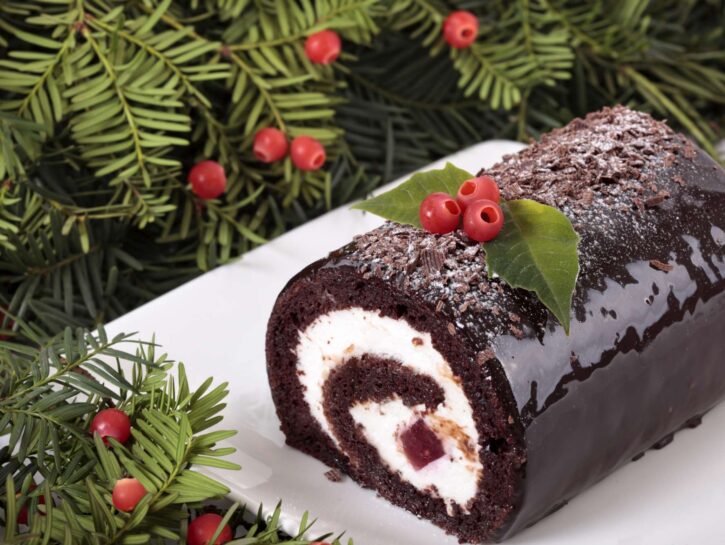 Tronchetto di Natale al cioccolato: ed è subito festa