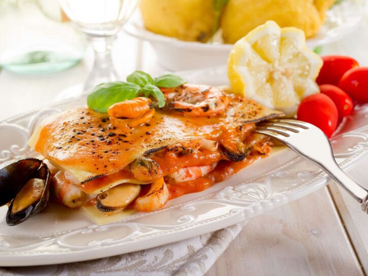 Lasagne ai frutti di mare, il primo piatto che seduce i tuoi ospiti