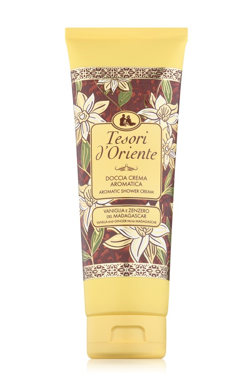 Doccia Crema Aromatica Vaniglia e Zenzero del Madagascar di Tesori d’Oriente