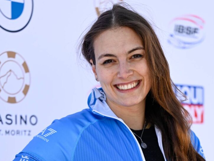 Giada Andreutti, pilota di bob a 150 km orari