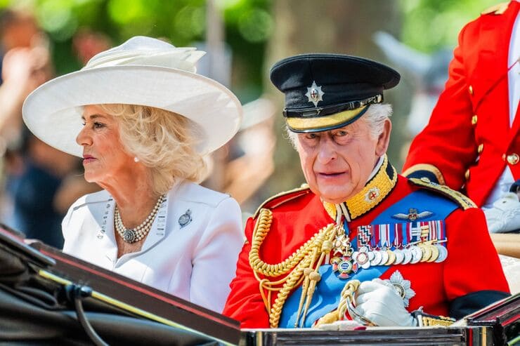 Re Carlo terzo e la regina Camilla