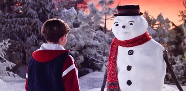 Joseph Cross in una scena del film Warner Bros "Jack Frost" (1998)