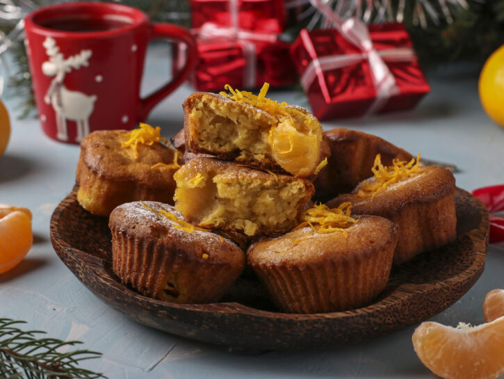Tortine di Natale all'arancia: dolcetti festivi facili