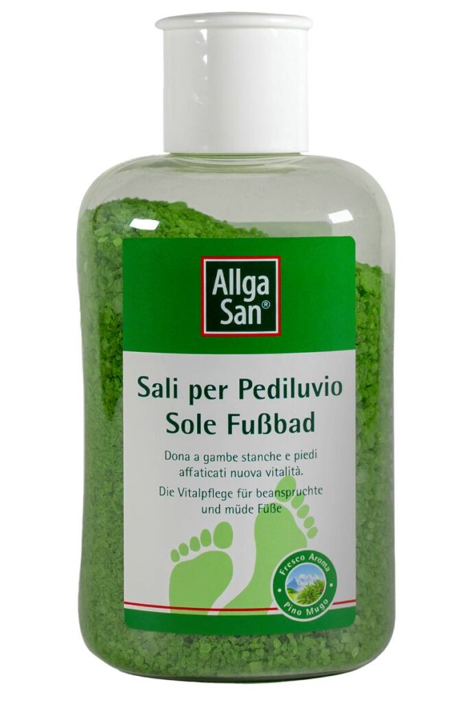 sali per pediluvio