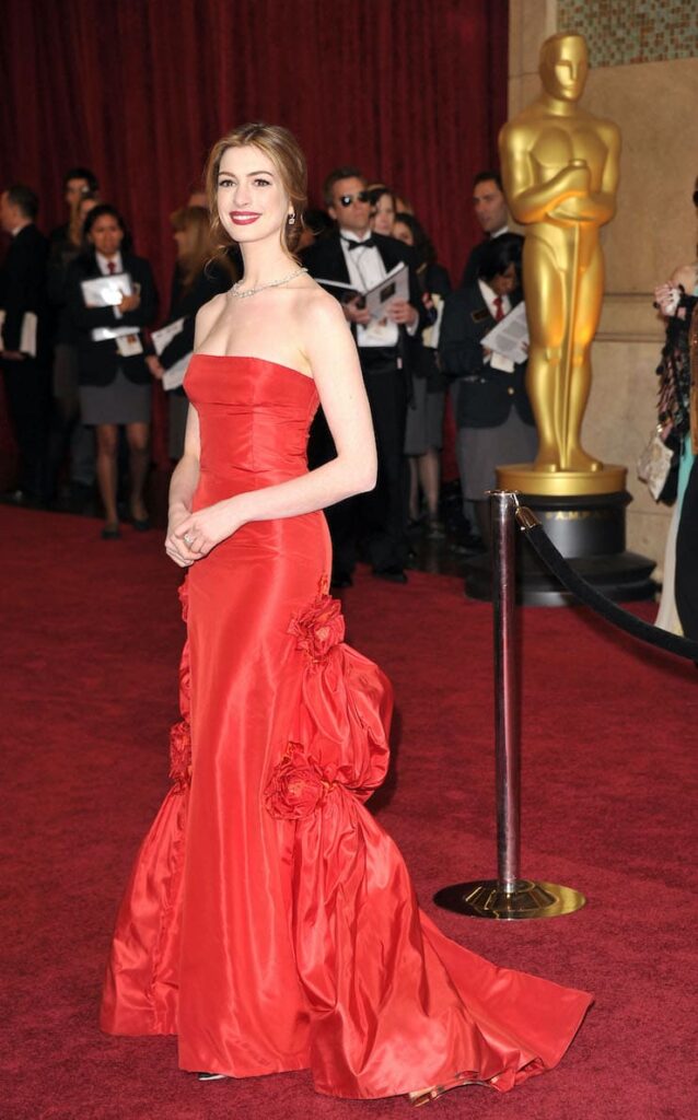 Anne Hathaway agli Oscar 2011