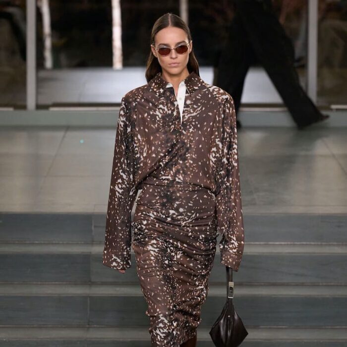 La stampa cervo è il nuovo animalier