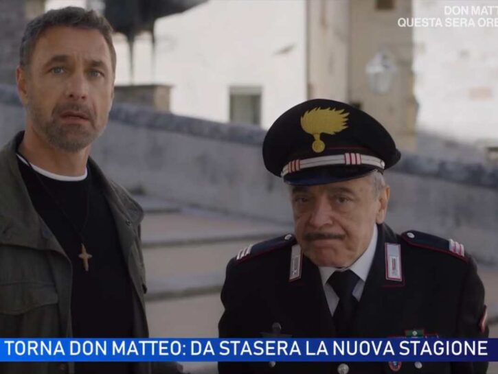 «Don Matteo 15» con Raoul Bova torna in onda, ma oggi si parla solo della truffa a Eugenio Mastrandrea