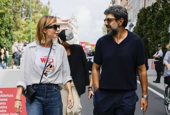ferzetti e favino camminano insieme